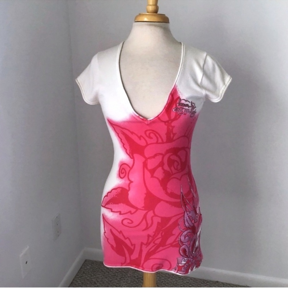 Ed Hardy Tee Mini Dress